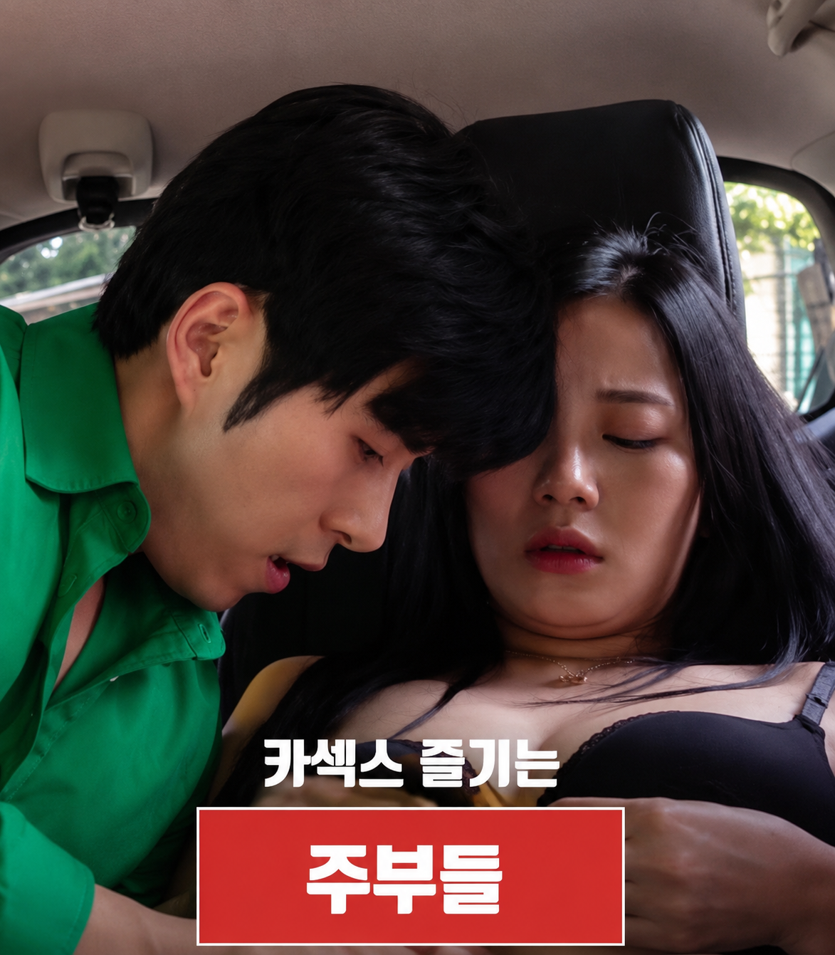 카섹스 즐기는 주부들