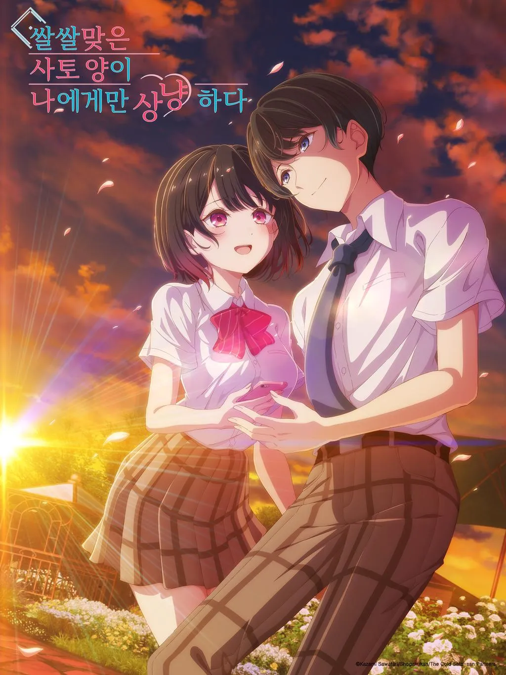 쌀쌀맞은 사토 양이 나에게만 상냥하다